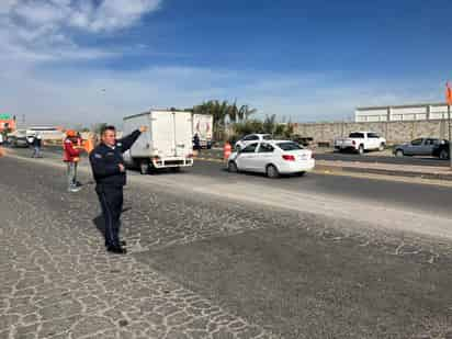 Con esta ampliación en la desviación, se completa el cierre de la parte central para las obras del Giro Independencia.