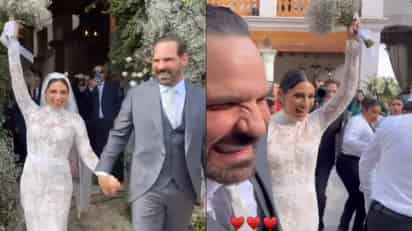 Ana Brenda Contreras ya caminó hacia el altar donde, su prometido, Zacarías Melhem la esperaba, para sellar el amor que construyeron a lo largo de tres años de noviazgo y una amistad que los une desde mucho tiempo atrás, luego de que este sábado le diera el 'sí' a su pareja, con quien ha protagonizado una historia similar a las de las películas; así se vivió el momento de su unión nupcial.