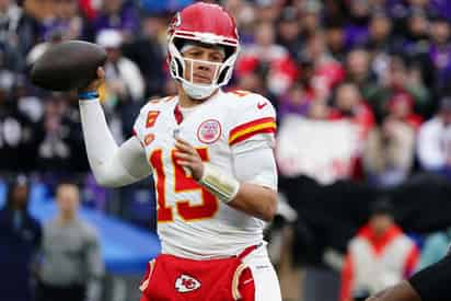 Kansas City esculpió otra obra maestra contra Lamar Jackson y Baltimore, ayudando a los Chiefs acceder al Super Bowl por cuarta vez en cinco años (FOTO: EFE/EPA/SHAWN THEW)