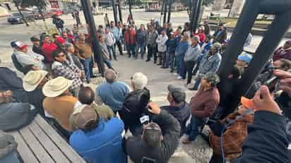 Trabajadores activos de la siderúrgica proponían protestas sociales. (SERGIO A. RODRÍGUEZ)