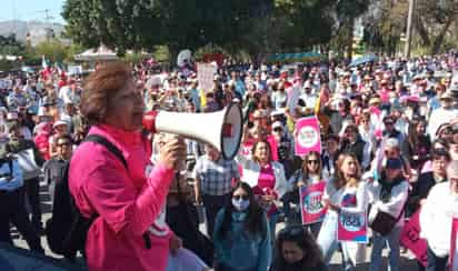 La marcha comenzará en la Alameda Zaragoza y terminará en la explanada de la Plaza Mayor. (ARCHIVO)