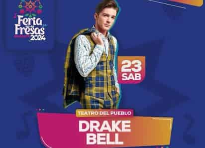 Genera controversia Drake Bell en la Feria de las Fresas 2024