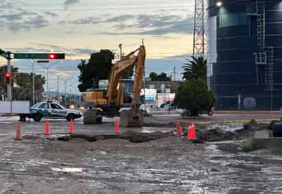 Los trabajos realizados por el Sideapa implicaron una excavación de hasta 4.5 m. de profundidad. (CORTESÍA)