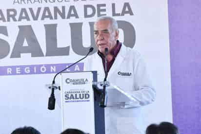 El secretario de Salud, Eliud Aguirre, habló sobre la renovación de contratos del Insabi. (EL SIGLO DE TORREÓN)