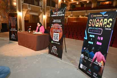 Rueda de prensa en el Teatro Isauro Martínez (EL SIGLO DE TORREÓN)