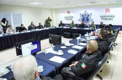 En la reunión semanal de seguridad se acordaron las acciones para brindar mayor seguridad en los próximos eventos masivos. (EL SIGLO DE TORREÓN)