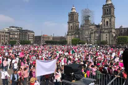 Marcha por Democracia. (EL UNIVERSAL)