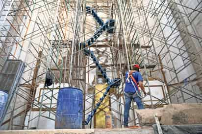 Trabajador en obra. (ARCHIVO)