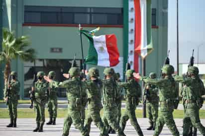 Marcha del Ejército. (ARCHIVO)