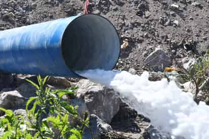 Desfogue Agua Saludable para La Laguna Torreón. (ARCHIVO)