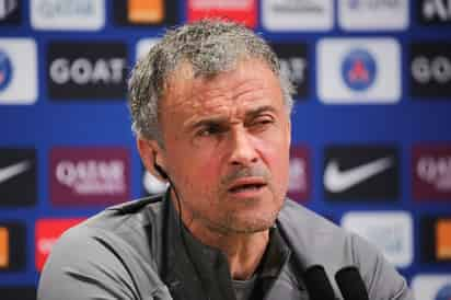 'Nos tenemos que acostumbrar a jugar sin Mbappé', Luis Enrique, entrenador del París Saint Germain