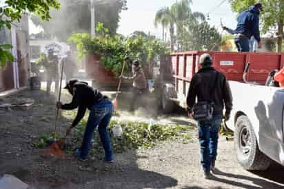 Recolección de basura en Lerdo. (DIANA GONZÁLEZ)