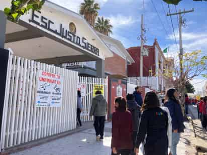 Estudiantes de educación básica de la región Lagunera de Coahuila. (ARCHIVO)