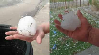 Una fuerte tormenta y granizo se registró en la Región Carbonífera, mientras que en la Región Norte, además de la tormenta, se emitió una alerta de vórtice de tornado a tres kilómetros del municipio de Piedras Negras.