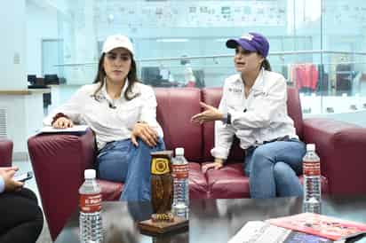 Cecilia Guadiana y Pily de Aguinaga estuvieron en el foro de Siglo TV para hablar sobre el proceso electoral actual en Coahuila.