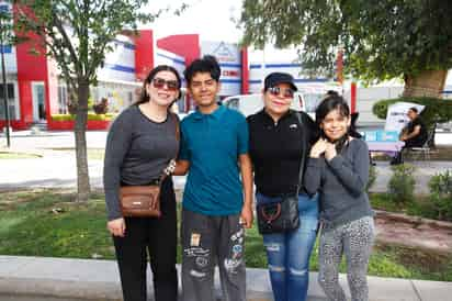 Daniela, Iker, Griselda y Daniela (EL SIGLO DE TORREÓN / ENRIQUE CASTRUITA)