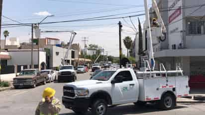 Anuncian corte programado de luz en segundo cuadro de Torreón