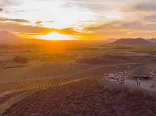 Desde viñedos RGMX se podrá el eclipse solar y crear su propio ensamble de vino tinto