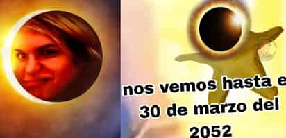 Eclipse solar memes (REDES)