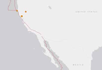 Sismo en California. (USGS)