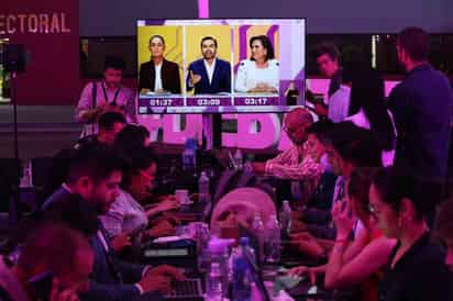 Debate presidencial. (ARCHIVO)