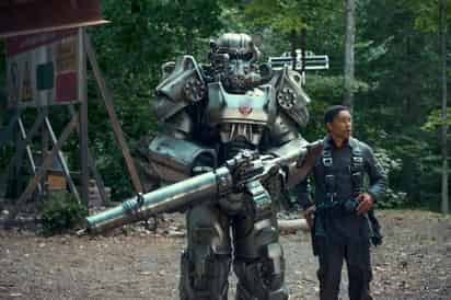 En esta imagen proporcionada por Prime Video, Aaron Moten en una escena de 'Fallout'. (Prime Video via AP)

