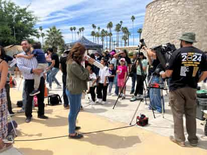 Actividades en el Museo Acertijo durante Eclipse total de Sol atrajeron a cientos de visitantes