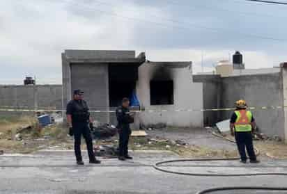 Localizan calcinado el cuerpo de un hombre al interior de obra negra en Saltillo