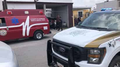 Una fuerte movilización policíaca y de cuerpos de seguridad se registró durante la tarde de este martes 16 de abril, en la colonia Lomas del Norte del municipio de Piedras Negras. (RENÉ ARELLANO)