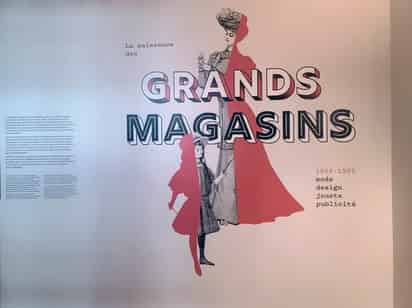 Exposición 'El nacimiento de los grandes almacenes (1852-1925)' del Museo de las Artes Decorativas de París. Foto: EFE/Edgar Sapiña