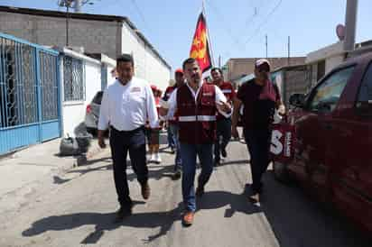 Shamir Fernández Hernández, candidato a la presidencia municipal de Torreón por la coalición Sigamos Haciendo Historia en Coahuila (Morena y PT). (FABIOLA P. CANEDO)