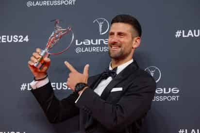 Novak Djokovic supera a Messi y gana el premio al mejor deportista del año