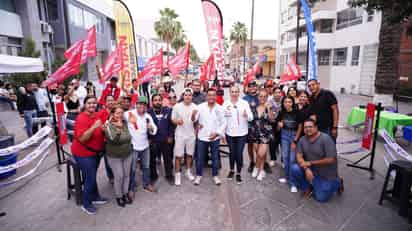 Cristian Mijares, candidato a diputado federal por el distrito 02, de la coalición Fuerza y Corazón por México. (DIANA GONZÁLEZ)