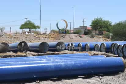 Obras del programa Agua Saludable para La Laguna (ASL). (FERNANDO COMPEÁN)