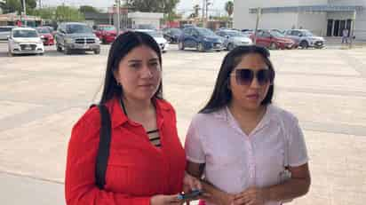 Las hermanas Sara y Georgina, estuvieron presentes en la audiencia después de años de espera.