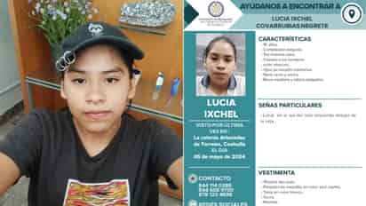  Lucía Ixchel Covarrubias Negrete, de 15 años de edad. (EL SIGLO DE TORREÓN)