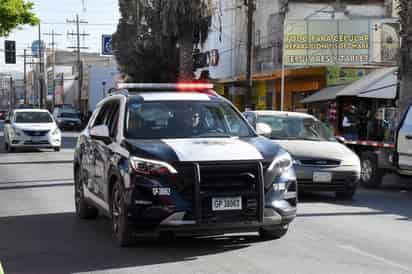 Patrulla de Seguridad Pública y Protección Ciudadana de Gómez Palacio. (DIANA GONZÁLEZ)