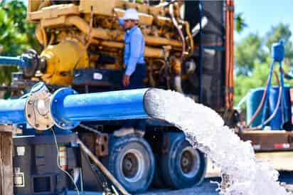 Red de abastecimiento recibe 100 litros de agua