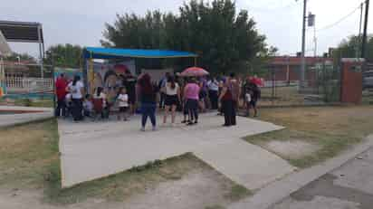 Manifestación en kínder de Piedras Negras (EL SIGLO DE TORREÓN)