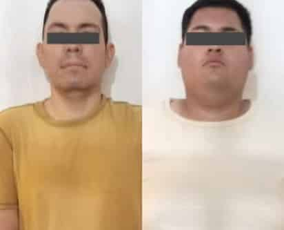 Arnoldo de 37 años de edad, alias “El Nolo” y Jorge Luis de 22 años, alias “El Gordo”. (EL SIGLO DE TORREÓN)