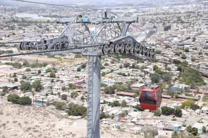 El Teleférico Torreón Cristo de las Noas. (ARCHIVO)