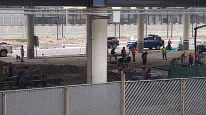 Trabajan en modernización de la Aduana de Piedras Negras; llevan un mes de retraso