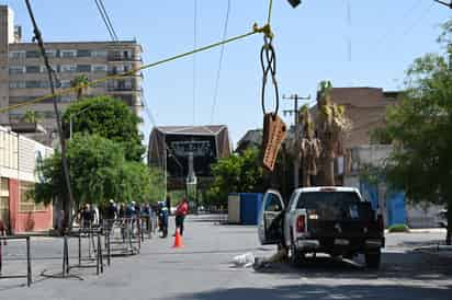 Cortan cable tractor del teleférico de Torreón