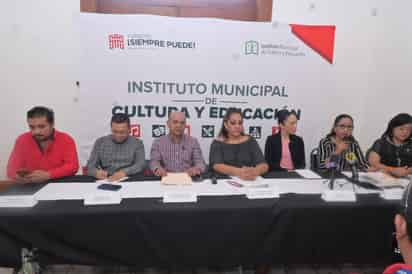 El Instituto Municipal de Cultura y Educación (IMCE), da a conocer sus actividades. (RAMÓN SOTOMAYOR)