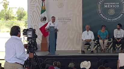 Manolo Jiménez Salinas, Gobernador del Estado de Coahuila. (RENÉ ARELLANO)