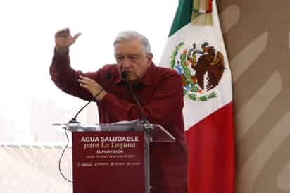 El presidente de la República, Andrés Manuel López Obrador. (ENRIQUE CASTRUITA)