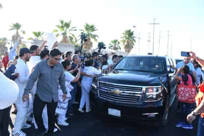 La visita del presidente de México, Andrés Manuel López Obrador. (FERNANDO COMPEÁN)