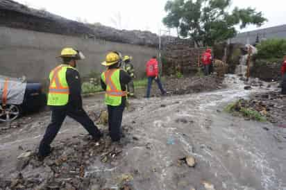 Reportan saldo blanco por lluvias en Saltillo