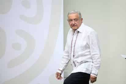 Andrés Manuel López Obrador en conferencia de prensa.