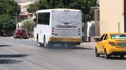 Transporte público en Torreón. 